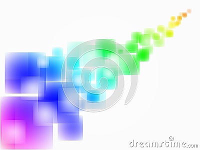 Abstract colorful technical background Stock Photo