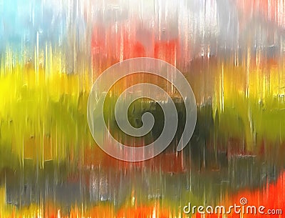 Abstract colorful texture or background in green, blue and orange Stock Photo