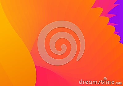 Very elegant trendy abstract colorful vibrant background Stock Photo