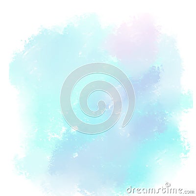 Abstract colorful watercolor for background Stock Photo