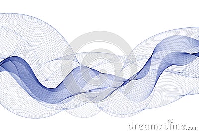 Abstract colorful wave pattern. Vector design element. Colorful wave. Eps 10 Stock Photo