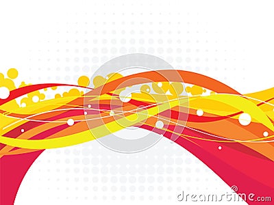 Abstract colorful waves-Vector Illustration Vector Illustration