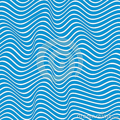 ABSTRACT COLORFUL WAVY LINE PATTERN WITH BLUE COLOR BACKGROUND. COVER DESIGN Vector Illustration