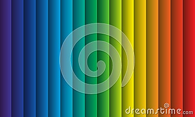 Abstract colorfull background. Rainbow. Visible spectrum. Childish design template. Vector Illustration. EPS10. Spectral Vector Illustration