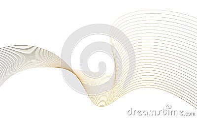 Abstract colorfull wave element for design. Digital frequency track equalizer. Stylized line art background.Vector illustration. Cartoon Illustration