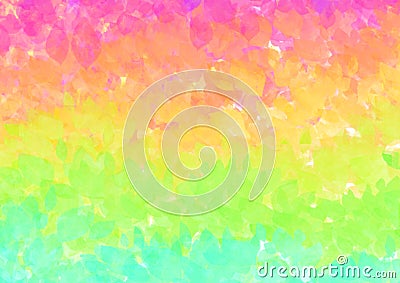 Abstract colours background painting brush strokes Stock Photo