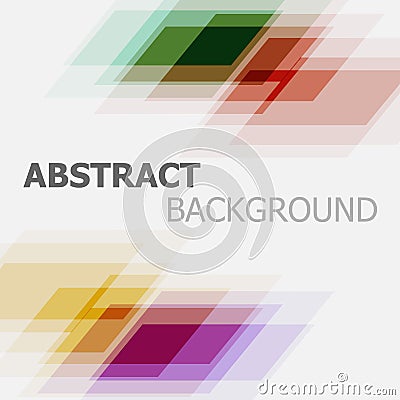 Abstract colourful business banner background Vector Illustration