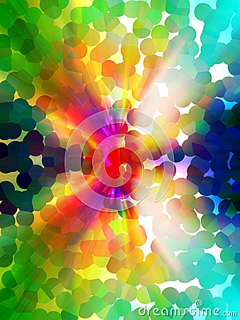 Abstract colourful design Stock Photo