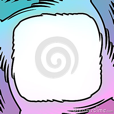 Abstract comic book frame or background Stock Photo