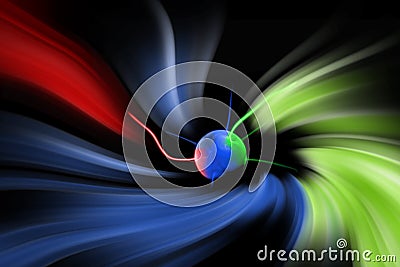 Abstract Composition Stock Photo