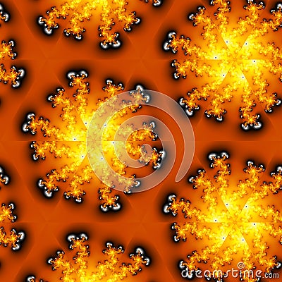 Abstract Computer generated Fractal design. A fractal is a never-ending pattern. Fractals are infinitely complex patterns Stock Photo