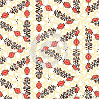 Abstract Computer generated Fractal design. A fractal is a never-ending pattern. Fractals are infinitely complex patterns Stock Photo