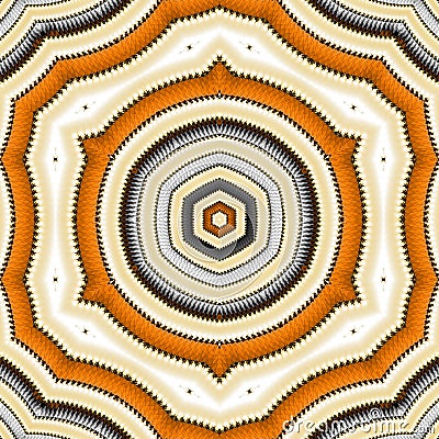 Abstract Computer generated Fractal design. A fractal is a never-ending pattern. Fractals are infinitely complex patterns Stock Photo
