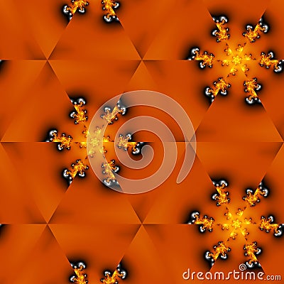 Abstract Computer generated Fractal design. A fractal is a never-ending pattern. Fractals are infinitely complex patterns Stock Photo