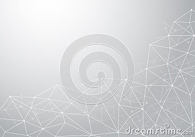 Abstract computer generated on white background Vector Illustration