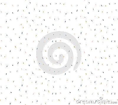 Abstract Confetti Background Pattern. Repeating Pastel Confetti Pattern. Vector Illustration