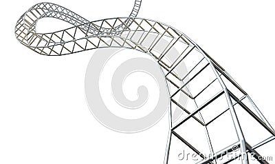 Abstract Contruction Spiral Stock Photo