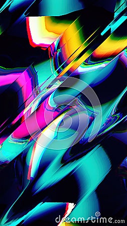 Abstract cool generative pattern background Stock Photo