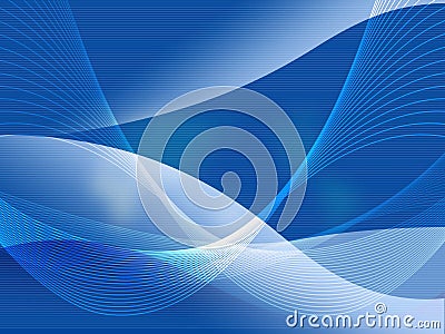 Abstract Cool waves Stock Photo