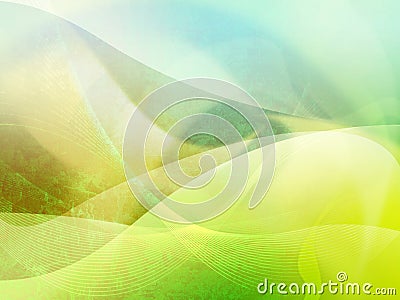 Abstract Cool waves Stock Photo