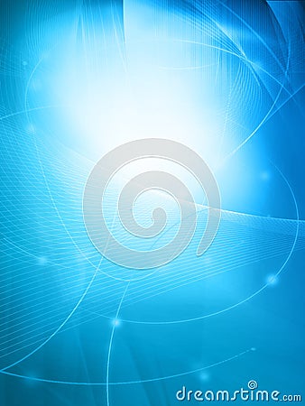 Abstract Cool waves Stock Photo