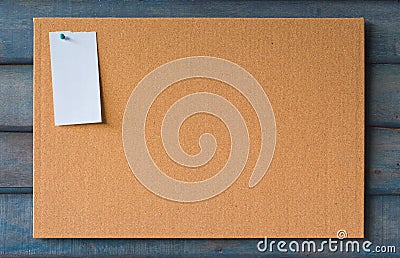 abstract cork board for paper note pin blank background. Blank notes education concept for add text message or design website. Stock Photo