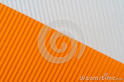 Abstract corrugated paper background. Stock Photo