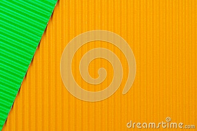 Abstract corrugated paper background. Rough paper texture Stock Photo