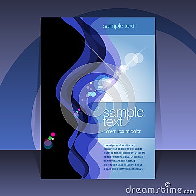 Abstract Cover Design Vector Illustration