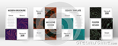 Abstract cover. Favorable design template. Vector Illustration