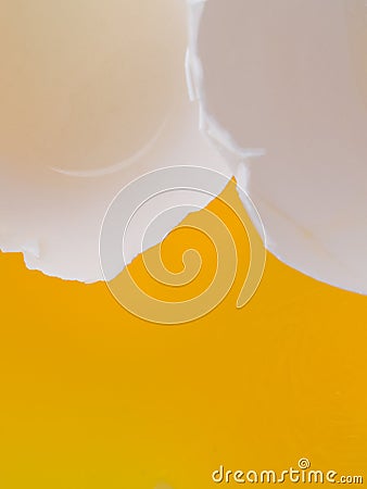 Abstract - Cracked eggs Stock Photo