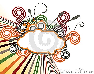 Abstract creative colorful design Vector Illustration