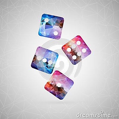 Abstract creative concept . For web and mobile content isolated on background, unusual template design, flat silhouette object and Stock Photo