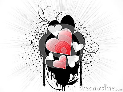 Abstract creative love design Vector Illustration