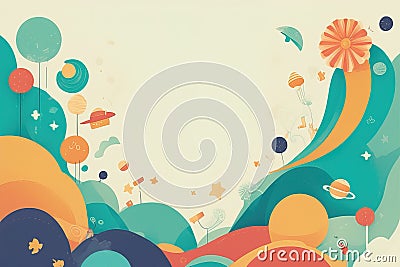 abstract creative space backgroundabstract creative space backgroundabstract creative background. Stock Photo