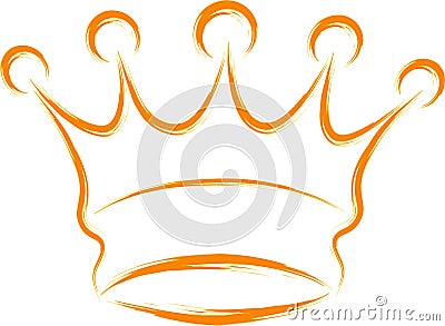 Abstract crown Vector Illustration