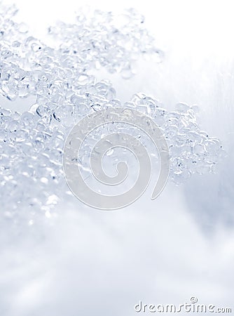 Abstract crushed ice Stock Photo
