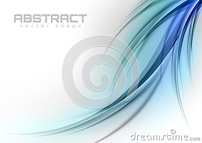 Abstract Curves Vector Illustration