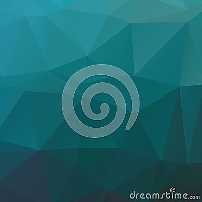 Abstract cyan polygon texture Stock Photo