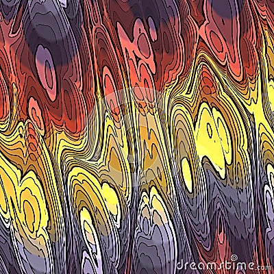 3d colorful sketchy color gradient pattern Stock Photo