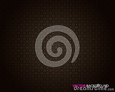 Abstract dark brown background Vector Illustration