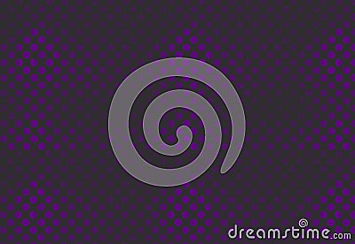 Abstract dark purple dots illustration. Stock Photo