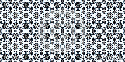 Abstract in dark shadows, paisley ornament. Seamless pattern or textures. Kaleidoscopic orient popular style Stock Photo