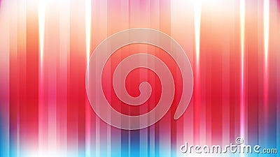 Abstract defocused background with vertical dynamic lines. Futuristic blurred vibrant color gradient banner. Vector Illustration
