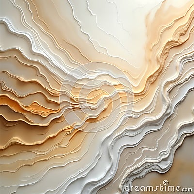 Abstract design with blended colours. Multilayered structure creates textured effect. Creative background with wavy lines. Mix of Stock Photo