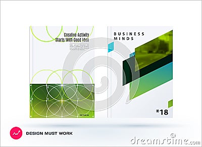 Abstract design of business vector template Vector Illustration