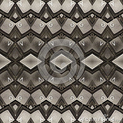 abstract design with computer keyboard image, background and texture Stock Photo