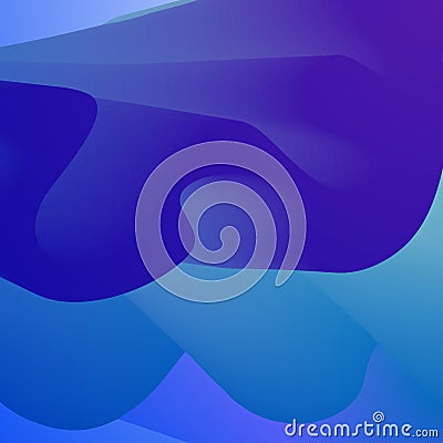 Abstract Design Creativity Background of Blue Waves. Frame with space for text. Smooth wave. Sea water texture. Wavy backdrop. Stock Photo