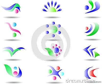 Abstract design element Vector Illustration