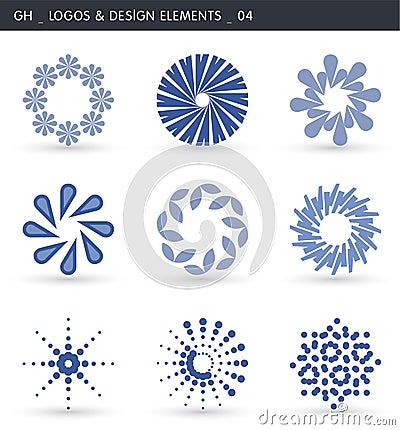 Abstract Design Elements Vector Illustration